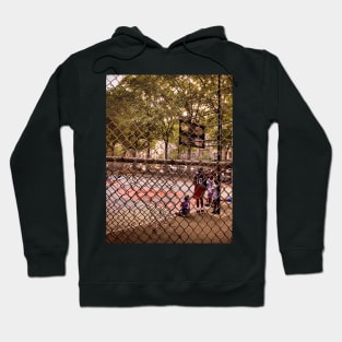 Harlem Basketball Playground Hamilton Heights NYC Hoodie